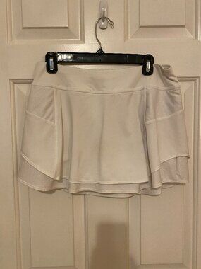 Athleta White Skort_Size Med